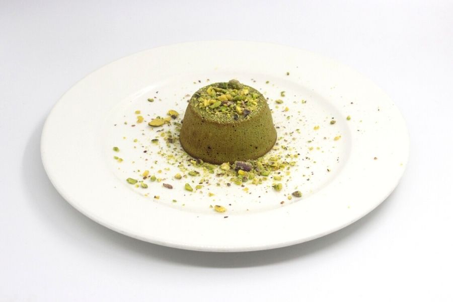 Tortino con cuore al pistacchio